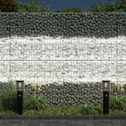 Pierres de Jardin Blanc 12 cm Verre 555379555379