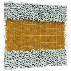 Pierres de Jardin Marron 12 cm Verre 555381555381