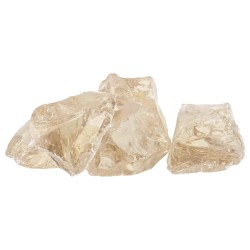 Pierres de Jardin Doré 12 cm Verre 555382555382