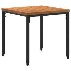 Ensemble de meubles d'extérieur Noir et turquoise polyrotin 555383555383