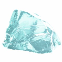 Pierres de Jardin Turquoise 12 cm Verre 555384555384