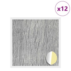 Couverture de vis auto-adhésive 12 pcs Gris Sonoma 555387555387