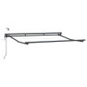 Cadre de store électrique avec LED Anthracite 3,5 x 2 m 555389555389