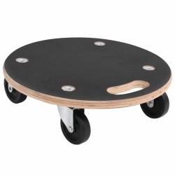 Chariot de Transport 6 pcs Gris Contreplaqué 555398555398