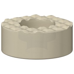 Protecteurs de sol pour pieds de chaise 2 pcs Transparent PVC 555415555415