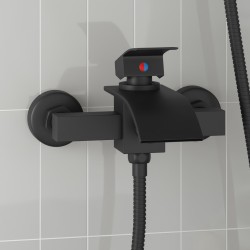 Robinet de Douche Mixer Noir G 1 / 2 pouces 555417555417