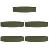 Anneau de jardinière 5 pcs Vert olive 120 x 120 x 20 cm 555419555419
