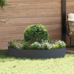 Anneau de jardinière Anthracite 120 x 120 x 20 cm 555422555422
