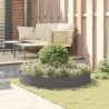 Anneau de jardinière 5 pcs Noir 120 x 120 x 20 cm 555425555425