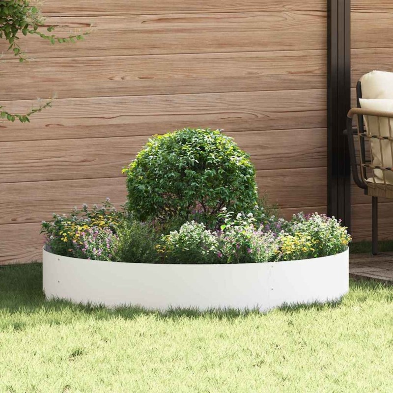 Anneau de jardinière Blanc 120 x 120 x 20 cm 555427555427