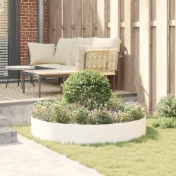 Anneau de jardinière Blanc 120 x 120 x 20 cm 555427555427