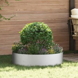 Anneau de jardinière Argenté 80 x 80 x 20 cm Acier galvanisé 555432555432