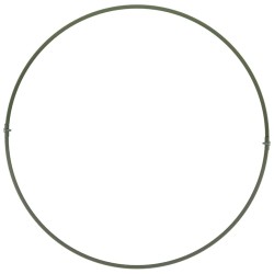 Anneau de jardinière Vert olive 40 x 40 x 20 cm 555435555435