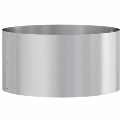 Anneau de jardinière Argenté 40 x 40 x 20 cm Acier galvanisé 555436555436