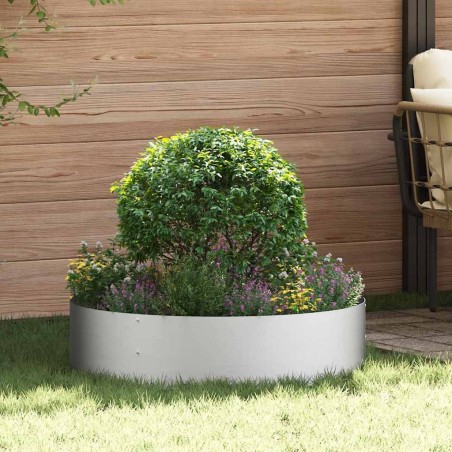 Anneau de jardinière 5 pcs Argenté 80 x 80 x 20 cm 555437555437