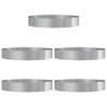 Anneau de jardinière 5 pcs Argenté 120 x 120 x 20 cm 555441555441