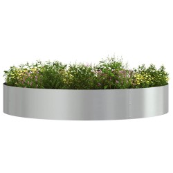 Anneau de jardinière 5 pcs Argenté 120 x 120 x 20 cm 555441555441