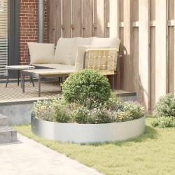 Anneau de jardinière 5 pcs Argenté 120 x 120 x 20 cm 555441555441