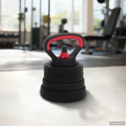 Ensemble Haltère-Barre-Kettlebell 4-en-1 20kg 20kg 555443555443