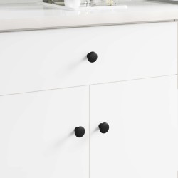 Poignée 1461 pcs Noir Ø30 mm Aluminium 555453555453