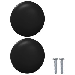 Poignée 1461 pcs Noir Ø30 mm Aluminium 555453555453