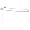 Cadre de store rétractable manuel Blanc 2,5 x 2 m Aluminium 555461555461