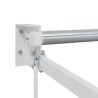 Cadre de store rétractable manuel Blanc 2,5 x 2 m Aluminium 555461555461