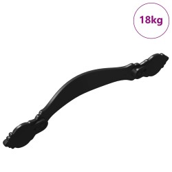 Poignée 968 pcs Noir Alliage de Zinc 555471555471