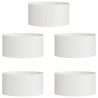 Anneau de jardinière 5 pcs Blanc 40 x 40 x 20 cm 555473555473