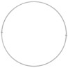 Anneau de jardinière Blanc 40 x 40 x 20 cm Acier laminé à froid 555474555474