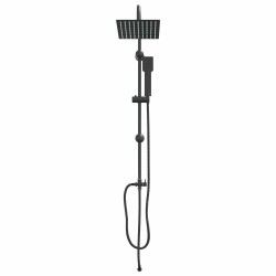 Système de Douche Noir 47 x 20 x 95 cm Acier inoxydable 555475555475