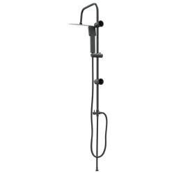 Système de Douche Noir 47 x 20 x 95 cm Acier inoxydable 555475555475