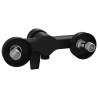 Robinet de Douche Mixer Noir G 1 / 2 pouces Laiton 555477555477
