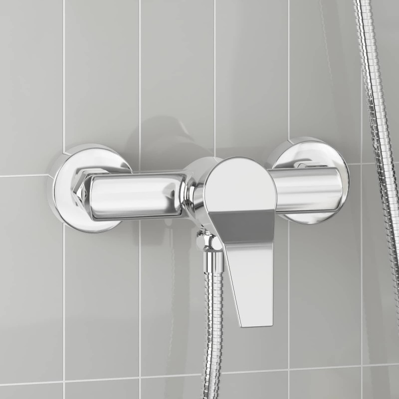 Robinet de Douche Mixer Chrome G 1 / 2 pouces Laiton 555479555479