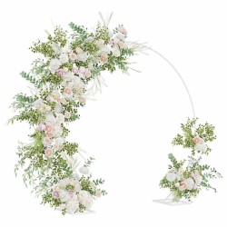 Arche de mariage Blanc 220 x 45 x 200 cm Acier 555481555481