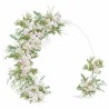 Arche de mariage Blanc 220 x 45 x 200 cm Acier 555481555481