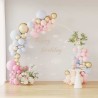 Arche de mariage Blanc 220 x 45 x 200 cm Acier 555481555481