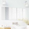 Miroir mural Rectangulaire 40 x 100 cm verre trempé 555485555485