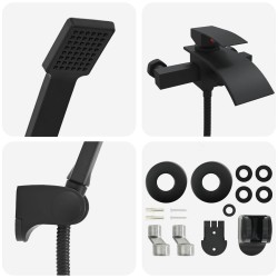 Ensemble de Douche Noir G 1 / 2 pouces 555486555486