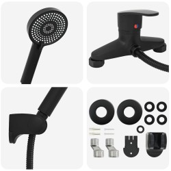 Ensemble de Douche Noir G 1 / 2 pouces 555490555490