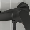 Robinet de Douche Mixer Noir G 1 / 2 pouces 555493555493