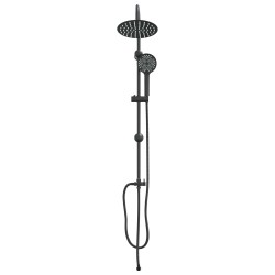 Système de Douche Noir 47 x 20 x 95 cm Acier inoxydable 555495555495