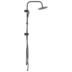 Système de Douche Noir 47 x 20 x 95 cm Acier inoxydable 555495555495
