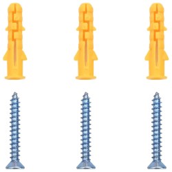 Miroir mural Rectangulaire 40 x 80 cm verre trempé 555501555501