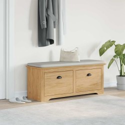 Banc de couloir avec tiroir BODO Marron miel 118 x 40 x 50 cm 555503555503