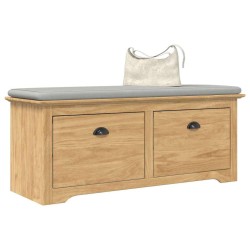 Banc de couloir avec tiroir BODO Marron miel 118 x 40 x 50 cm 555503555503