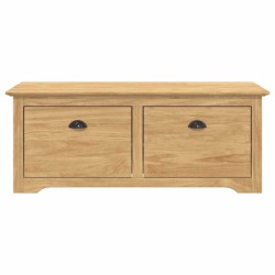 Banc de couloir avec tiroir BODO Marron miel 118 x 40 x 50 cm 555503555503