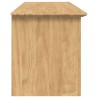 Banc de couloir avec tiroir BODO Marron miel 118 x 40 x 50 cm 555503555503