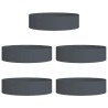 Anneau de jardinière 5 pcs Anthracite 80 x 80 x 20 cm 555504555504