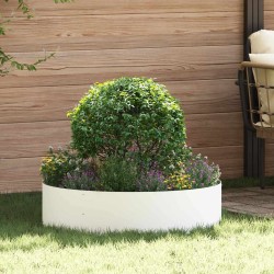 Anneau de jardinière 5 pcs Blanc 80 x 80 x 20 cm 555508555508